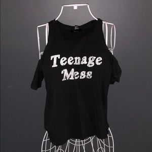 Off the shoulder shirt